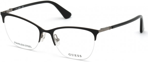 Guess GU2787 Eyeglasses, 002 - Matte Black