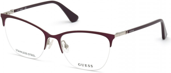 Guess GU2787 Eyeglasses, 082 - Matte Violet