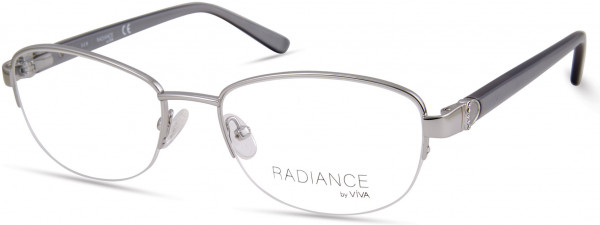Viva VV8006 Eyeglasses, 010 - Shiny Light Nickeltin
