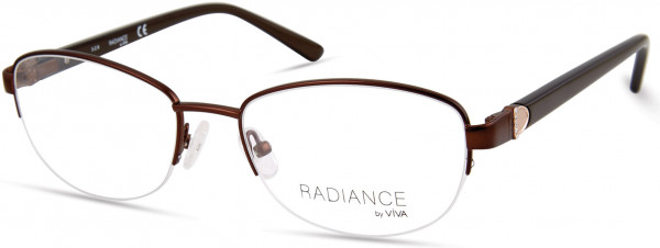 Viva VV8006 Eyeglasses, 049 - Matte Dark Brown