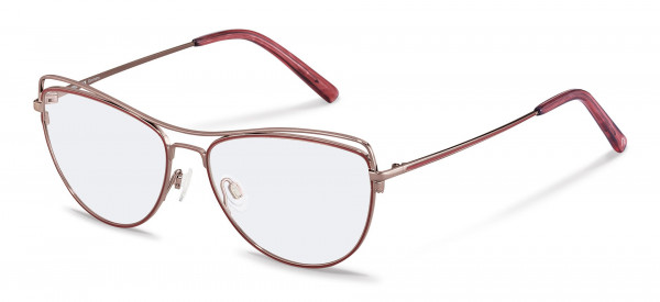 Rodenstock R2628 Eyeglasses, D rose gold, pink