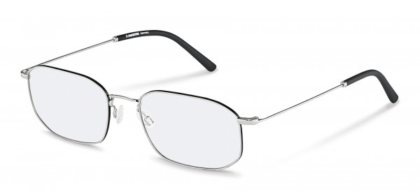 Rodenstock R2631 Eyeglasses, C silver, dark blue