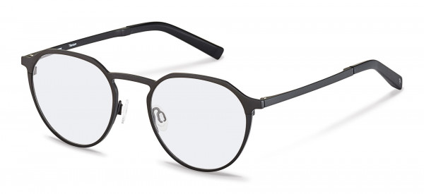 Rodenstock R7102 Eyeglasses, A black