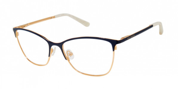 Ted Baker TW503 Eyeglasses, Navy Gold (NAV)