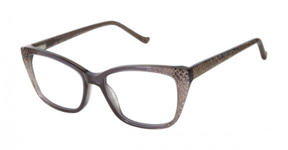 Tura R578 Eyeglasses, Grey/Rose Gold Glitter (GRY)