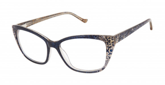 Tura R578 Eyeglasses, Blue/Silver Glitter (NAV)