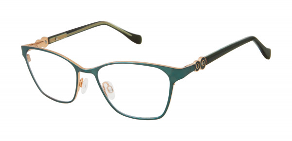Tura by Lara Spencer LS129 Eyeglasses, Emerald (EMR)