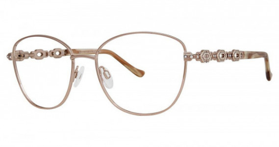 Sophia Loren SL Beau Rivage 90 Eyeglasses, 097 Tan/Gold