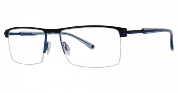 Shaquille O’Neal QD 165M Eyeglasses, 172 Black/Blue