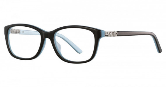 CAC Optical 3888 Eyeglasses, Black/Blue