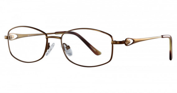 CAC Optical Madelyn Eyeglasses, BROWN Brown