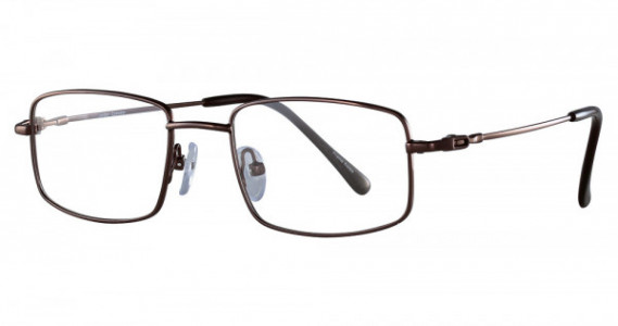 CAC Optical Miles Eyeglasses, BROWN Brown