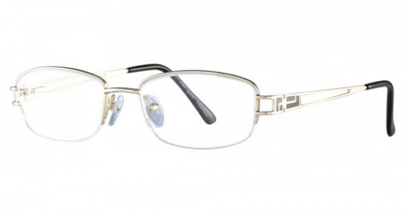 CAC Optical Pricilla Eyeglasses, GOLD Gold