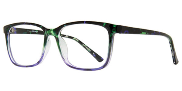 Equinox EQ323 Eyeglasses, Demi Green