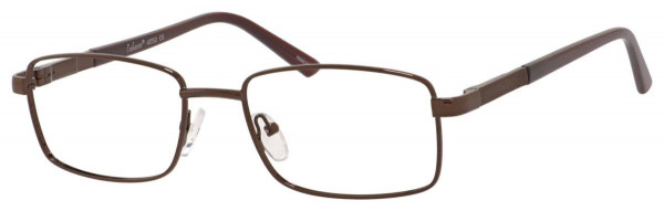 Enhance EN4052 Eyeglasses, Shiny Brown