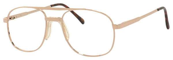 Enhance EN4092 Eyeglasses, Shiny Gold