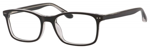 Enhance EN4126 Eyeglasses, Black/Crystal