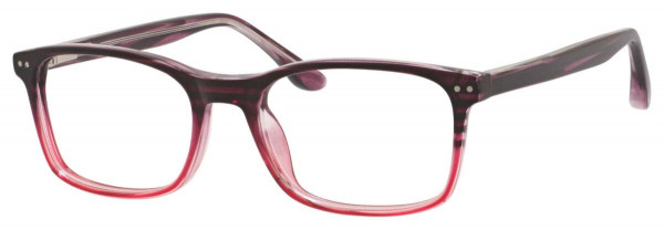 Enhance EN4126 Eyeglasses, Burgundy Fade Crystal
