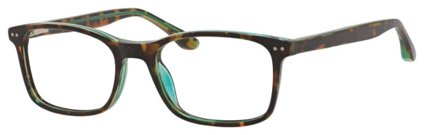 Enhance EN4126 Eyeglasses, Tortoise/Teal