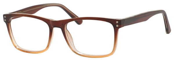 Enhance EN4139 Eyeglasses, Brown Fade