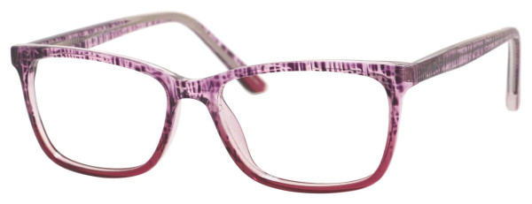 Enhance EN4140 Eyeglasses, Purple/Crystal