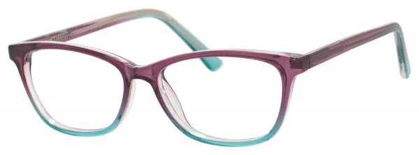 Enhance EN4142 Eyeglasses, Lilac/Aqua