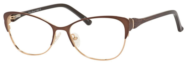 Valerie Spencer VS9368 Eyeglasses, Satin Brown