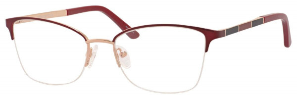 Marie Claire MC6258 Eyeglasses, Burgundy Gold