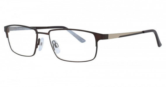 Match Eyewear MF 181 Eyeglasses, MBRN/MGOLD