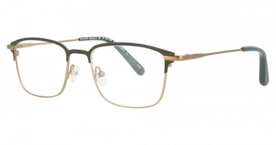 Danny Gokey DG79 Eyeglasses, Matt Dark Green/Ant L Brown
