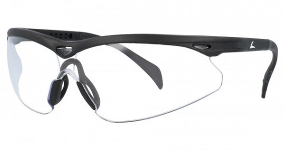 Hilco OnGuard Trophy Safety Eyewear, Black with Clear Lens