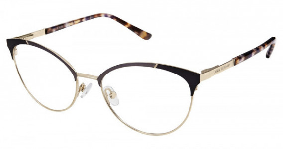 Ann Taylor AT105 Eyeglasses, C01 EGGPLANT / GOLD