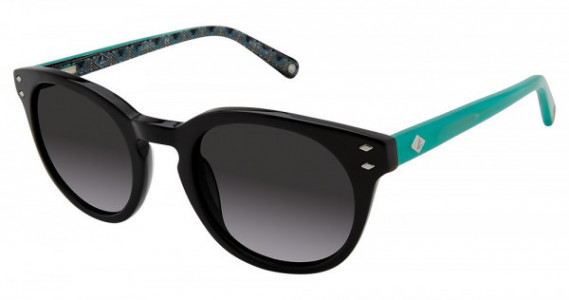 Sperry Top-Sider CALYPSO Sunglasses, C01 BLACK/AZTEC (GREY GRADIENT)