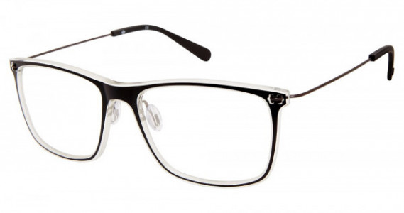 Sperry Top-Sider CONWAY Eyeglasses, C01 BLACK/CRYSTAL