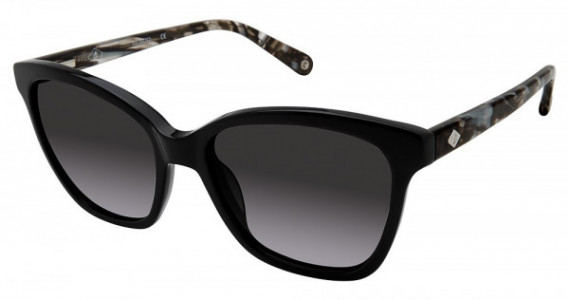 Sperry Top-Sider LAGOON Sunglasses, C01 BLACK (DARK GREY GRADIENT)