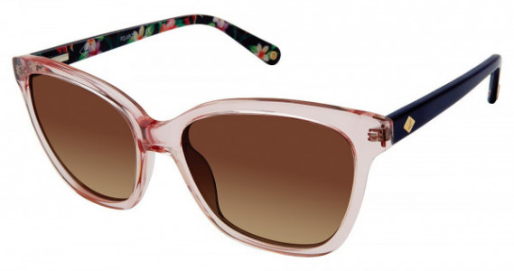 Sperry Top-Sider LAGOON Sunglasses, C03 TRANS BLUSH (BROWN ROSE GRADIENT)