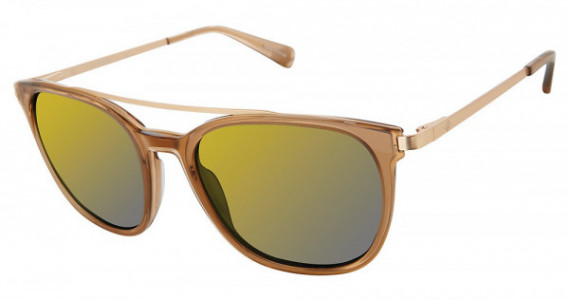 Sperry Top-Sider LEEWARD Sunglasses, C02 TRANS LT BROWN (BRONZE FLASH)