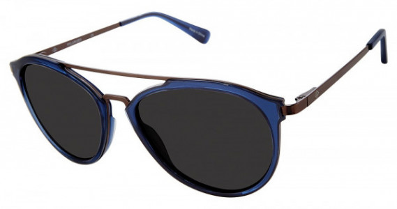 Sperry Top-Sider STRIPER Sunglasses, C02 TRANS NAVY (SOLID DARK GREY)