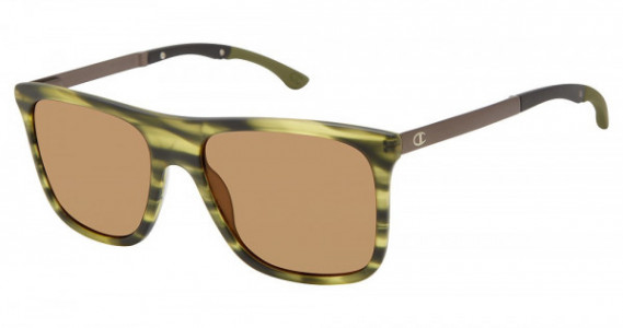 Champion ADAPT Sunglasses, C03 OLIVE HORN (DARK BROWN)