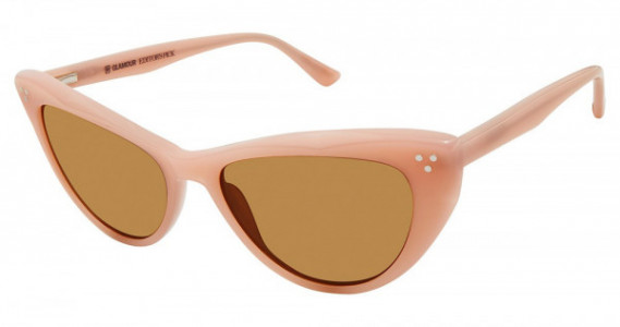 Glamour Editor's Pick GL2015 Sunglasses, C03 BLUSH (SOLID BROWN)