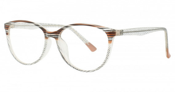 Lido West Palm Eyeglasses, NRN/STRIPE
