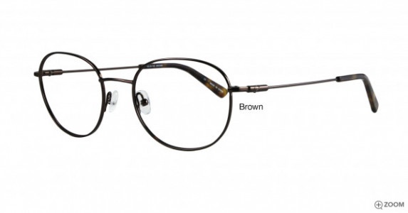 Bulova Long Beach Eyeglasses, Brown