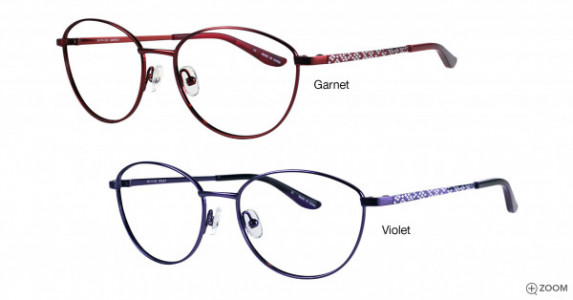Bulova Utopia Eyeglasses, Garnet