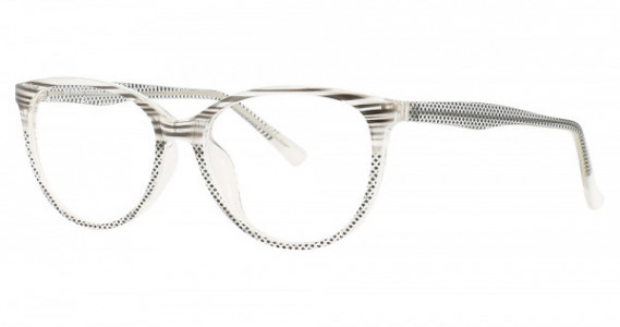 Smilen Eyewear 3078 Eyeglasses, Grey Stripe