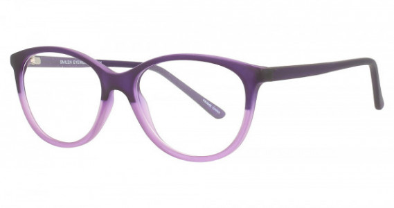 Smilen Eyewear 3083 Eyeglasses, Matte Purple Fade