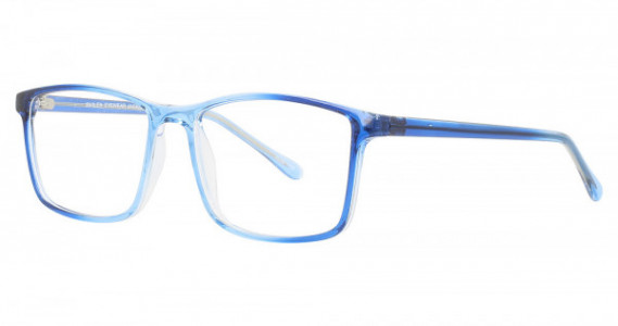 Smilen Eyewear Jackson Eyeglasses, Blue Fade