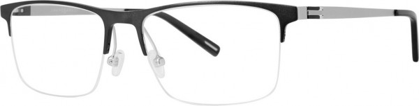 Jhane Barnes Symmetric Eyeglasses, Black