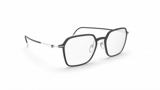 Silhouette Lite Spirit Full Rim 2926 Eyeglasses, 9000 Blacke matte / Silver
