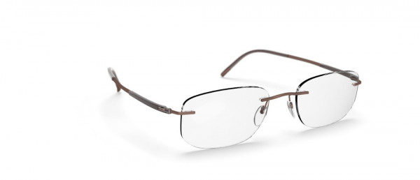 Silhouette Titan Dynamics Contour JO Eyeglasses, 6140 Simply Brown