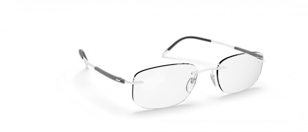 Silhouette Titan Dynamics Contour JO Eyeglasses, 7110 Titanium / Grey